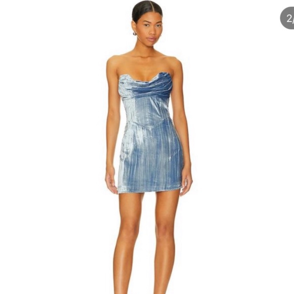 Revolve Blue Mini Dress